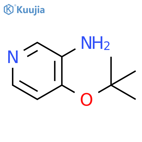 4-(tert-butoxy)pyridin-3-amine structure