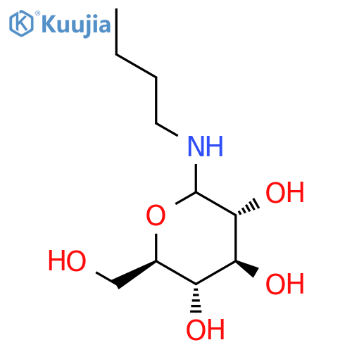D-Glucopyranosylamine, N-butyl- structure
