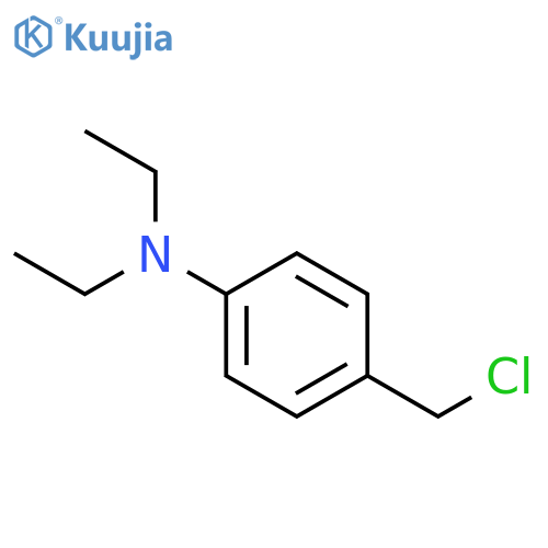 4-(chloromethyl)-n,n-diethylaniline structure