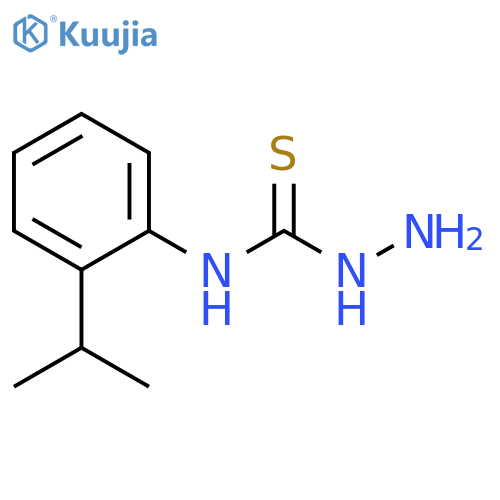 3-Amino-1-2-(propan-2-yl)phenylthiourea structure