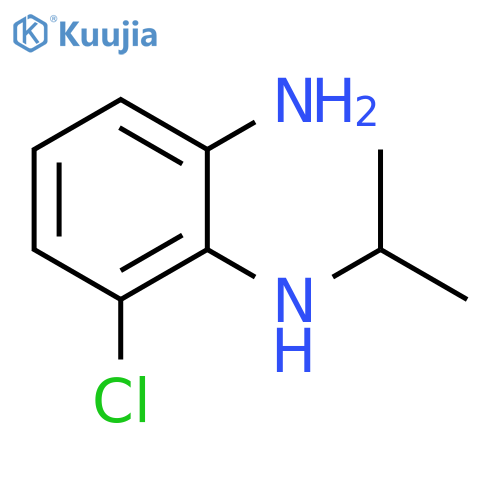 6-chloro-1-N-(propan-2-yl)benzene-1,2-diamine structure