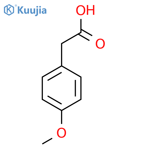 4-Methoxyphenylacetic acid structure