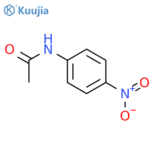 4'-Nitroacetanilide structure