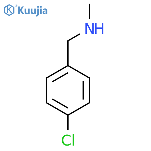 (4-Chlorobenzyl)methylamine structure
