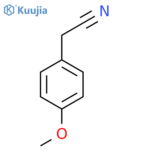 2-(4-methoxyphenyl)acetonitrile structure
