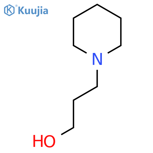 3-Piperidinopropanol structure