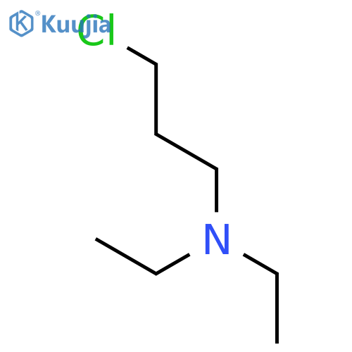 3-Chloro-N,N-diethylpropan-1-amine structure