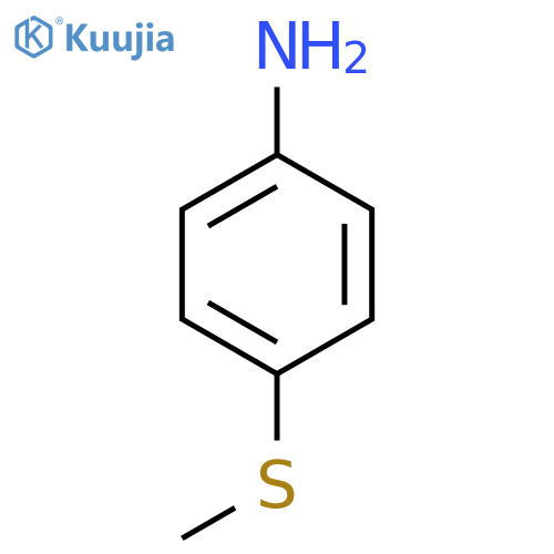 4-Methylsulfanylaniline structure