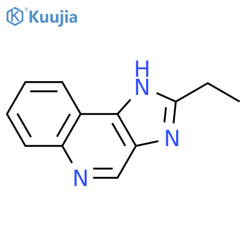 1H-Imidazo[4,5-c]quinoline, 2-ethyl- structure