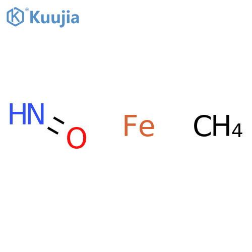 Carbon iron nitrogen oxide structure