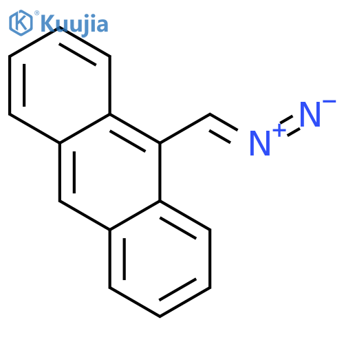 9-Anthryldiazomethane structure
