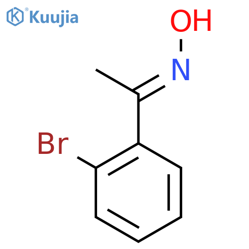 4-Bromoacetophenone oxime structure