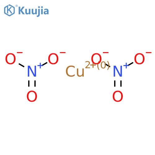 Cupric nitrate structure