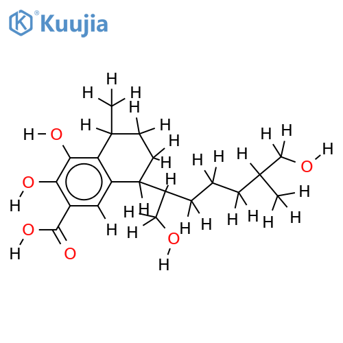 7,8,16,18-Tetrahydroxy-19-serrulatanoic acid structure