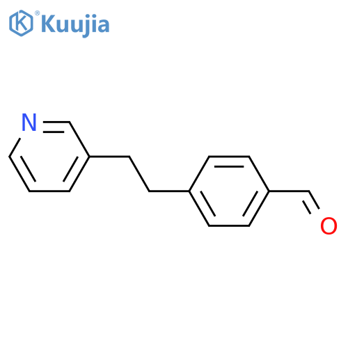 Benzaldehyde, 4-[2-(3-pyridinyl)ethyl]- structure