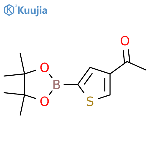 4-Acetylthiophene-2-boronic Acid Pinacol Ester structure