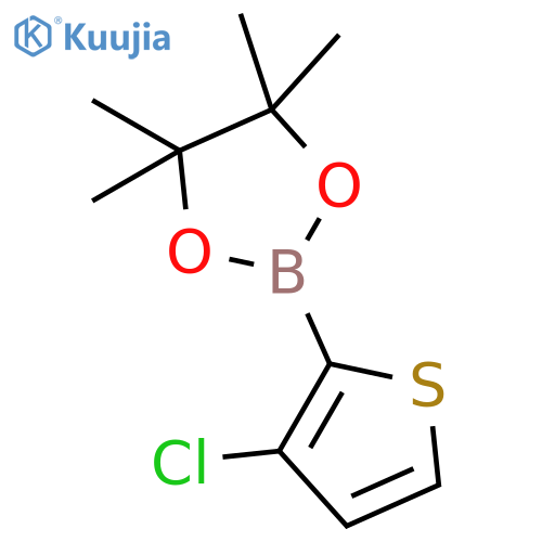 2-(3-Chlorothiophen-2-yl)-4,4,5,5-tetramethyl-1,3,2-dioxaborolane structure