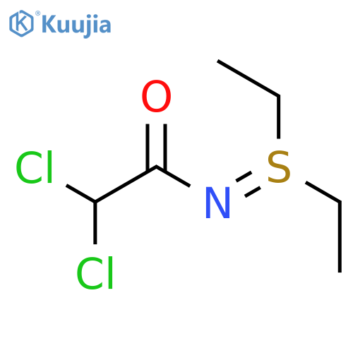Acetamide,2,2-dichloro-N-(diethyl-l4-sulfanylidene)- structure