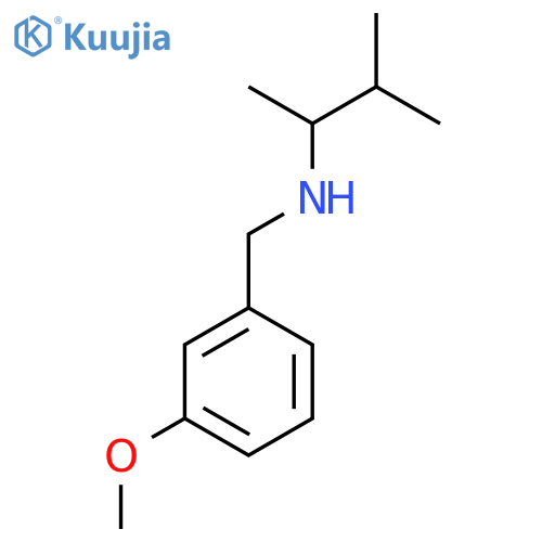 [(3-Methoxyphenyl)methyl](3-methylbutan-2-yl)amine structure
