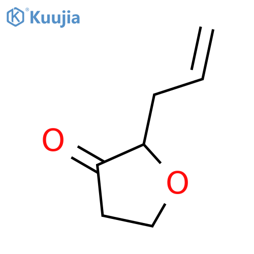 2-(prop-2-en-1-yl)oxolan-3-one structure