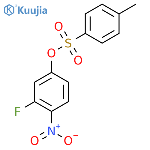 3-Fluoro-4-nitrophenyl 4-methylbenzenesulfonate structure