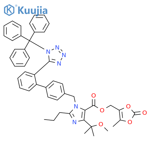 Trityl olMesartan MedoxoMil iMpurity II structure