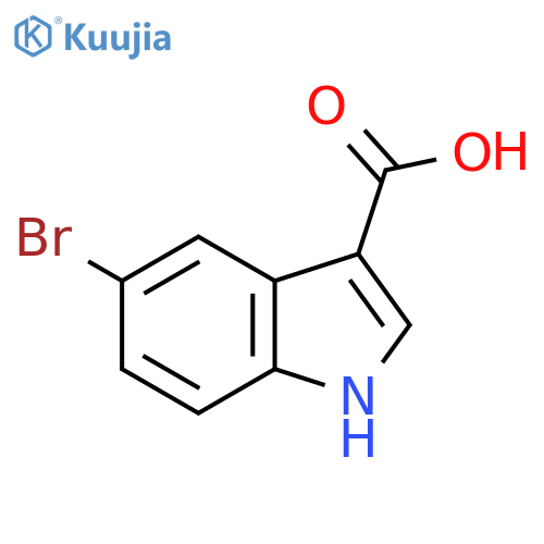 5-Bromo-1H-indole-3-carboxylic acid structure