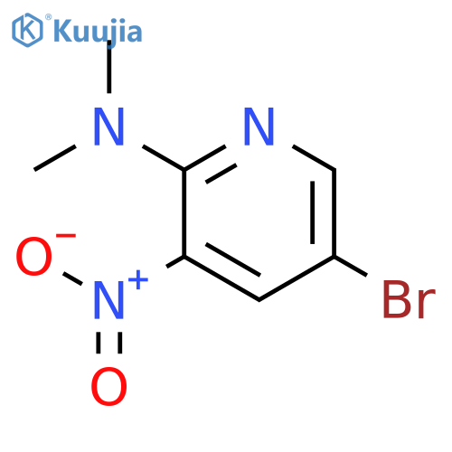 5-Bromo-N,N-dimethyl-3-nitropyridin-2-amine structure