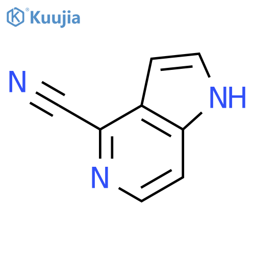 1H-Pyrrolo[3,2-c]pyridine-4-carbonitrile structure