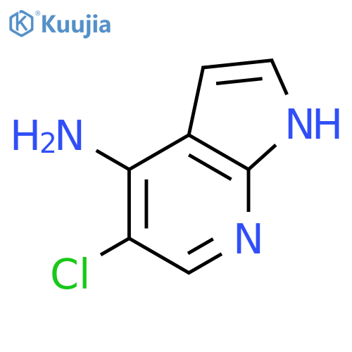 5-Chloro-1H-pyrrolo[2,3-b]pyridin-4-amine structure