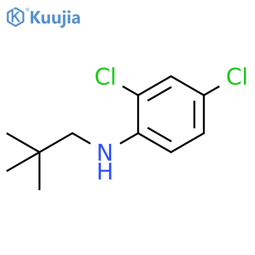2,4-Dichloro-N-neopentylaniline structure