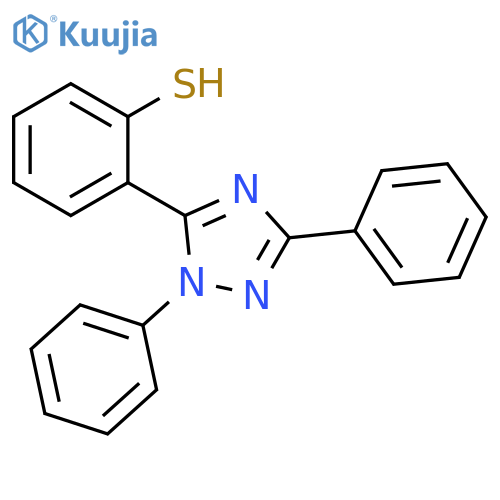 Benzenethiol, 2-(1,3-diphenyl-1H-1,2,4-triazol-5-yl)- structure