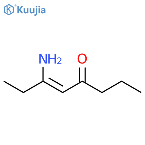 5-Octen-4-one, 6-amino-, (Z)- structure