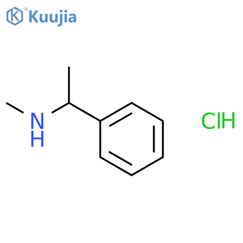 N-Methyl-1-phenylethanamine hydrochloride structure