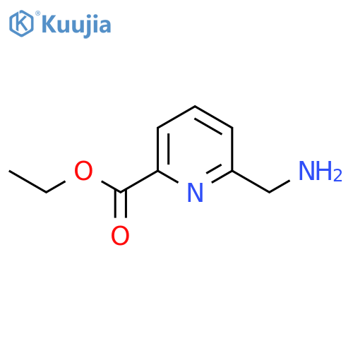 Ethyl 6-(aminomethyl)picolinate structure