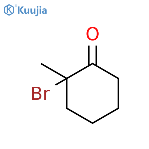 2-Bromo-2-methylcyclohexanone structure