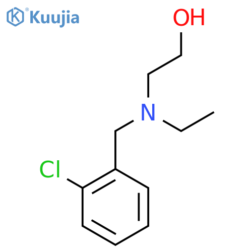 2-[(2-Chloro-benzyl)-ethyl-amino]-ethanol structure