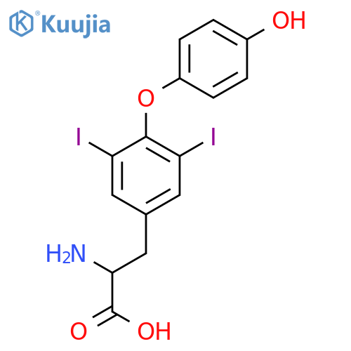 3,5-Diiodo-L-thyronine structure