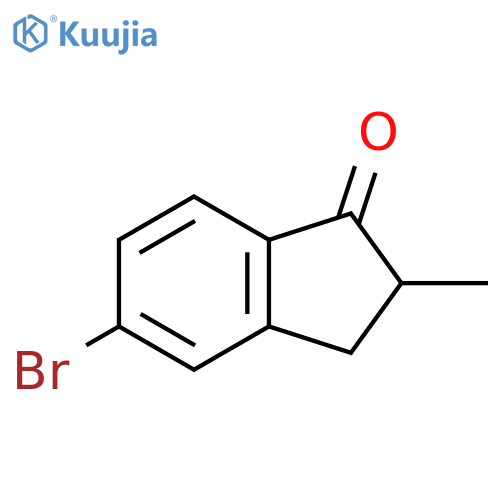5-Bromo-2-methyl-indan-1-one structure