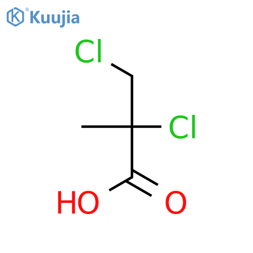2,3-Dichloroisobutyric acid structure