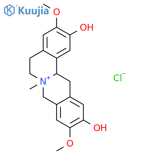 Phellodendrine chloride structure