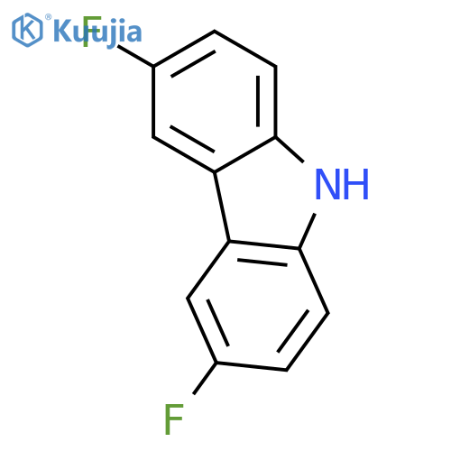 3,6-difluoro-9H-Carbazole structure