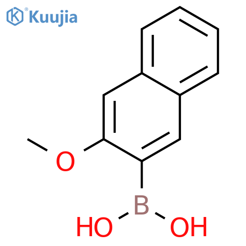 3-Methoxynaphthalen-2-yl-2-boronic Acid structure