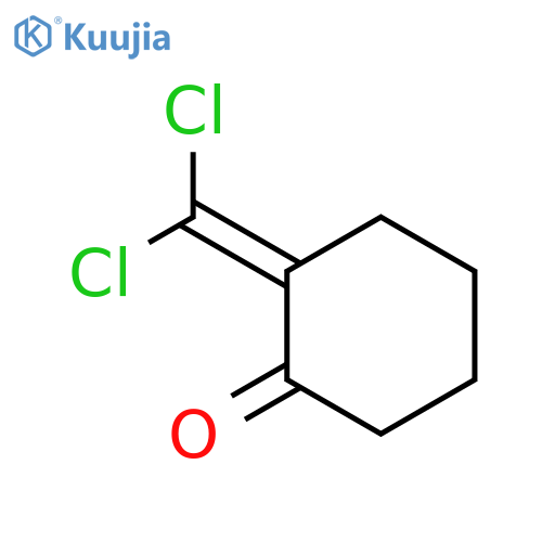 2-(dichloromethylidene)cyclohexan-1-one structure