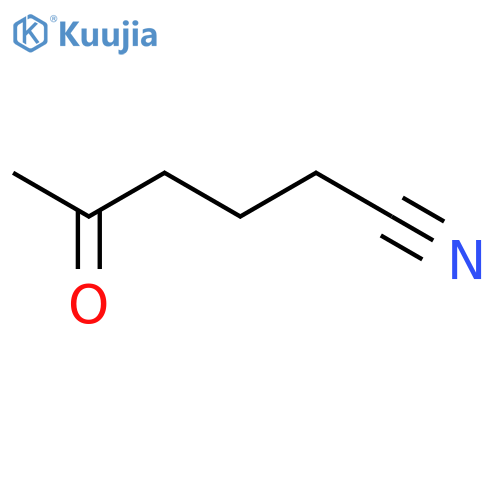 5-Oxohexanonitrile structure