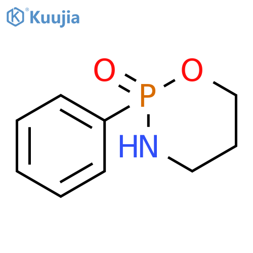 2H-1,3,2-Oxazaphosphorine, tetrahydro-2-phenyl-, 2-oxide structure