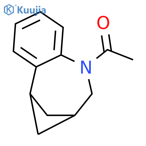 3,5-Methano-1H-1-benzazepine, 1-acetyl-2,3,4,5-tetrahydro- structure