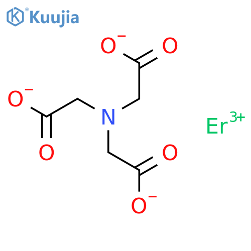Glycine,N,N-bis(carboxymethyl)-, erbium(3+) salt (3:1) structure