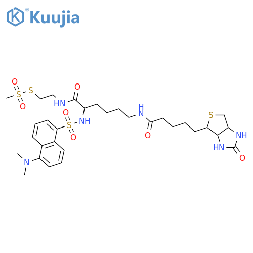 (N-Dansyl)biocytinamidoethyl Methanethiosulfonate structure