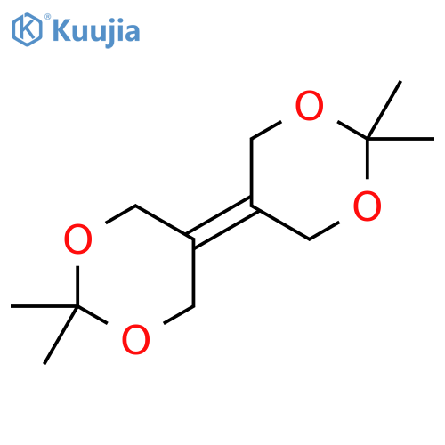 1,3-Dioxane, 5-(2,2-dimethyl-1,3-dioxan-5-ylidene)-2,2-dimethyl- structure